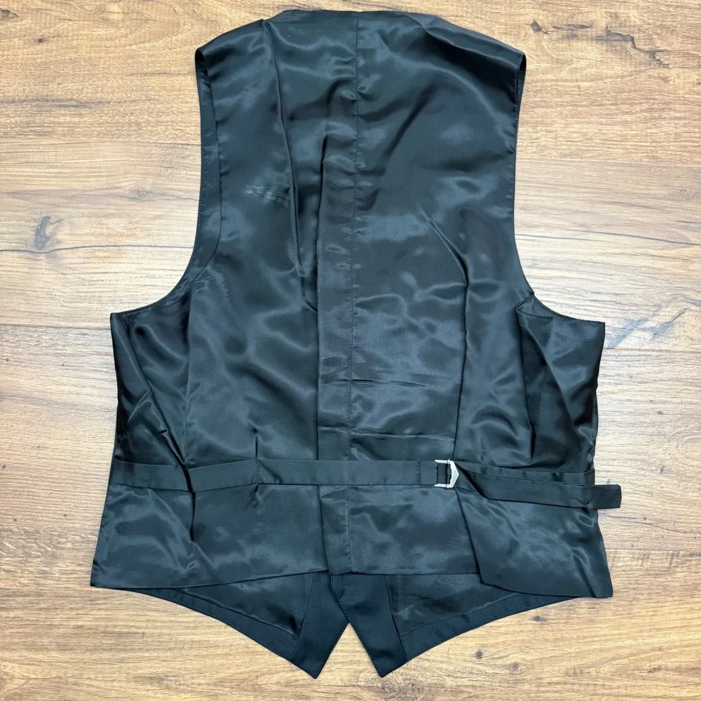 Jos A Banks Wool 41R 33x29 Pant‎ 3 Piece Suit Vest Luxury Corporate Professional
